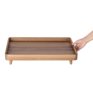 Acacia GN 1/1 Olympia padėklas su kojelėmis - Estetiškas ir patvarus