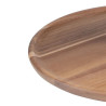Trilypis medinis stovas su 3 lygiais iš akacijos medžio ø305x395 mm - Olympia