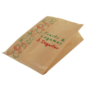 Kraft Fruit and Vegetable Bag 3 kg - Pack of 1000 | Eco-friendly and practical