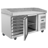 Picos baldai 600x400 - 1 durys ir 7 stalčiai - Dynasteel