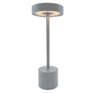 Lampe de Table Touch Aluminium - Roby Šviesiai Pilka - Lumisky