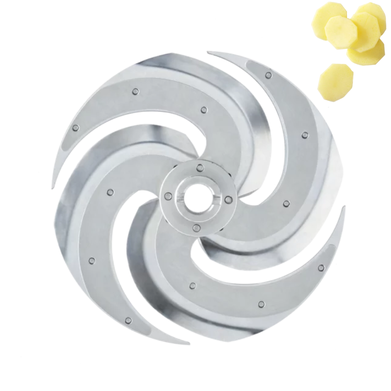Slicing Disc - Cutting Size - Cooked Potatoes 4 mm Robot-Coupe For R 502 / R 502 VV / R 652 / R 652 VV Slicing Disc - Cutting Size - Cooked Potatoes 4 mm Robot-Coupe For R 502 / R 502 VV / R 652 / R 652 VV