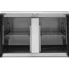 Saladette Compacte - 2 Stiklinės Durys su Atidaromu Stogu - Dynasteel