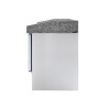 Meuble à Pizza Réfrigéré Compact - 3 Portes Vitrées - Dynasteel