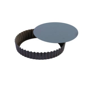 Apvali gofruota nelipni pyrago forma - Ø220 mm