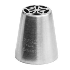 Douille Russe Fleur Inox 25mm Gobel - Konditerijos dekoracijos