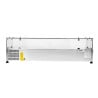 Refrigerated Countertop Display Saladette - 8 x GN 1/3 - Dynasteel