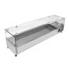 Refrigerated Countertop Display Saladette - 8 x GN 1/3 - Dynasteel