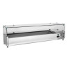 Saladette Šaldytuvas su Stiklu - 8 x GN 1/3 - Dynasteel