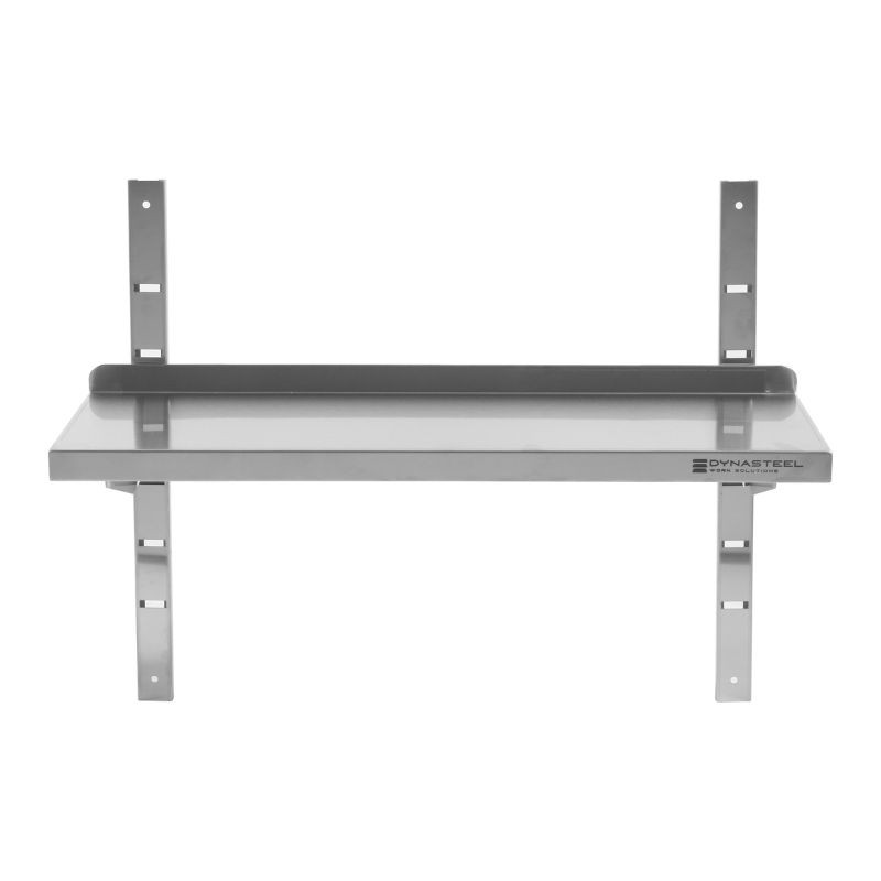 Stainless Steel Wall Shelf - L 1000 x D 400 mm - Dynasteel Stainless Steel Wall Shelf - L 1000 x D 400 mm - Dynasteel