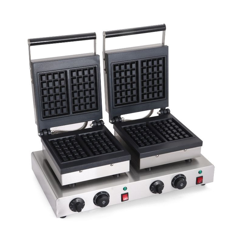 Gaufrier Électrique Double - Liège - Dynasteel Gaufrier Électrique Double - Liège - Dynasteel