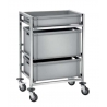 Storage trolley for Euro containers