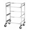 Storage trolley for Euro containers