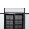 Vitrine gėrimams 736 L 2 stiklinės durys 2-8 °C R290