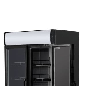 Vitrine gėrimams 736 L 2 stiklinės durys 2-8 °C R290