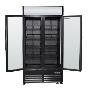 Vitrine gėrimams 736 L 2 stiklinės durys 2-8 °C R290