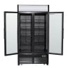 Vitrine gėrimams 736 L 2 stiklinės durys 2-8 °C R290