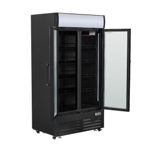 Vitrine gėrimams 736 L 2 stiklinės durys 2-8 °C R290