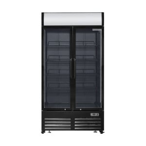 Vitrine gėrimams 736 L 2 stiklinės durys 2-8 °C R290