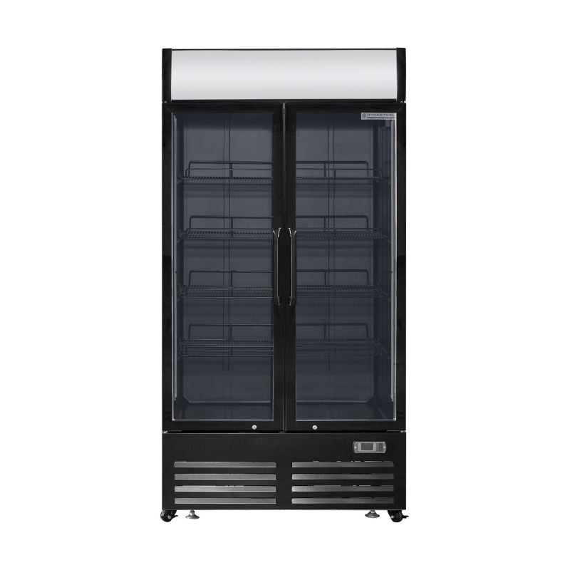 Vitrine gėrimams 736 L 2 stiklinės durys 2-8 °C R290