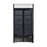 Vitrine gėrimams 736 L 2 stiklinės durys 2-8 °C R290
