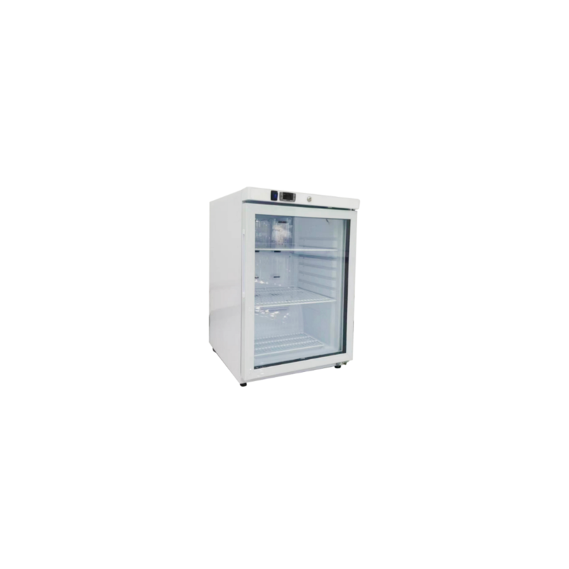 Mini Armoire Réfrigérée 200 L - Positive Vitrée Inox - Dynasteel Mini Armoire Réfrigérée 200 L - Positive Vitrée Inox - Dynasteel