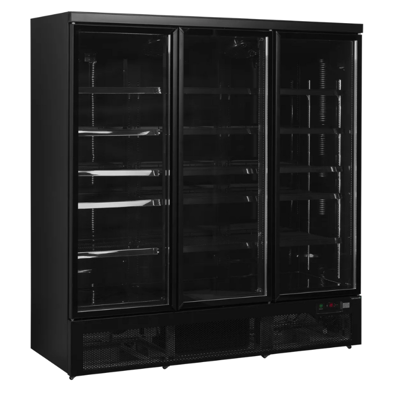 Positive Refrigerated Cabinet 3 Glass Doors - 1664 L - TEFCOLD Positive Refrigerated Cabinet 3 Glass Doors - 1664 L - TEFCOLD