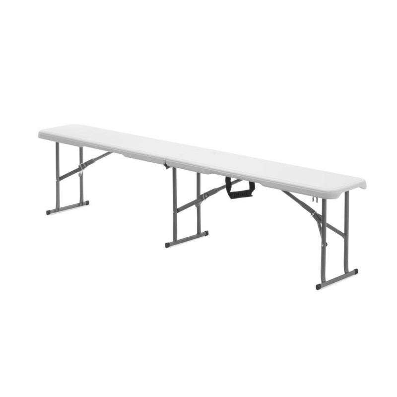 White Folding Bench - HENDI White Folding Bench - HENDI