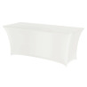 Housse pour Table Rectangulaire Blanche 1830 - HENDI