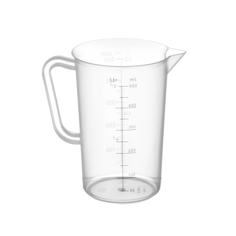 Measuring jug in PP - 0.5 L Measuring jug in PP - 0.5 L