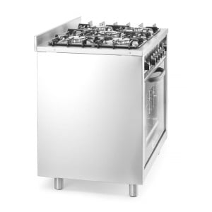 Dujinis viryklės - 5 degimo zonos su elektriniu orkaite