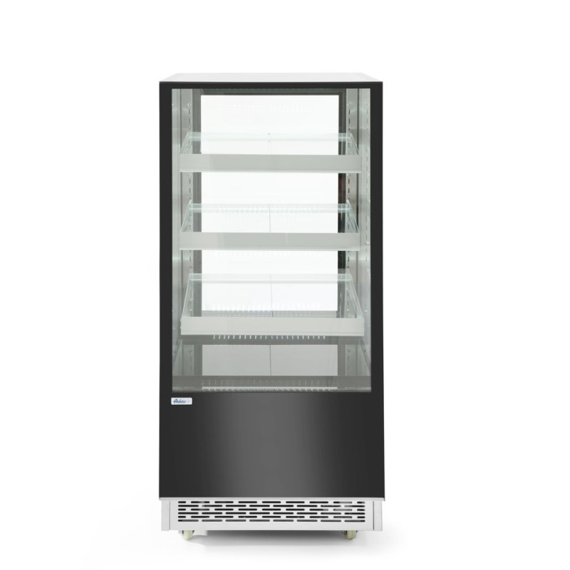 Refrigerated display case with 3 inclined shelves - 300 L Refrigerated display case with 3 inclined shelves - 300 L
