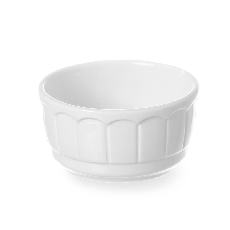 Plat à Four Rond en Porcelaine - 100 mm de Diamètre Plat à Four Rond en Porcelaine - 100 mm de Diamètre
