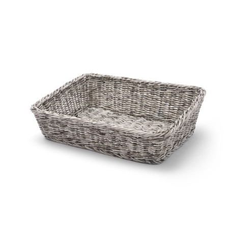 Duonos dėžutė stačiakampio formos pilka - 400 x 300 mm