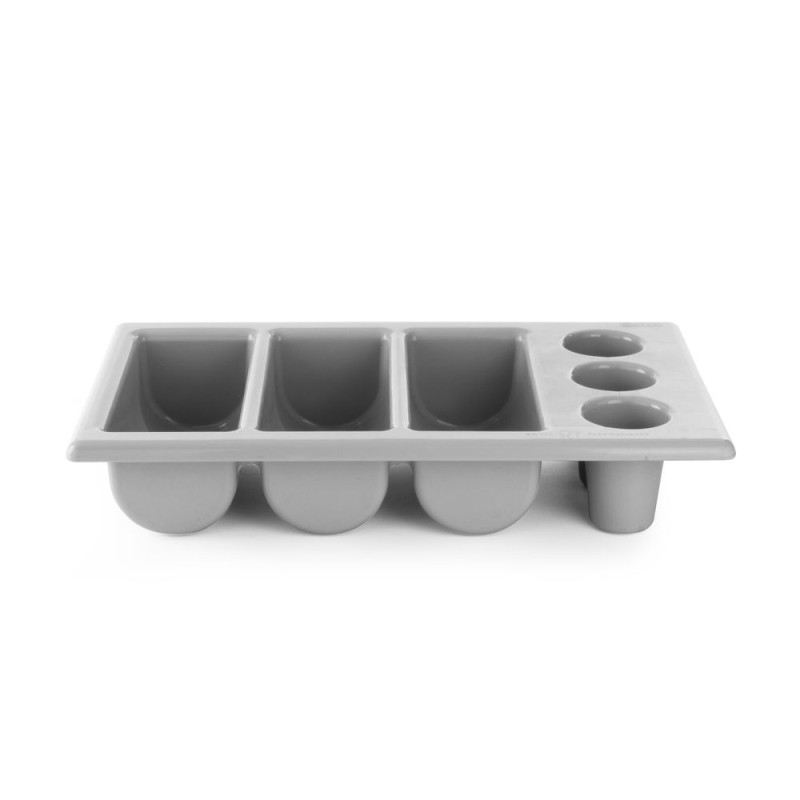 Cutlery Tray - 6 Compartments - Gray Cutlery Tray - 6 Compartments - Gray