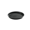 Aukštas apvalus polipropileno stalviršis - juodas - 320 mm skersmens