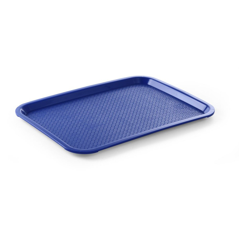 Stalo plokštelė greito maisto patiekalams mėlyna - 415 x 305 mm Stalo plokštelė greito maisto patiekalams mėlyna - 415 x 305 mm