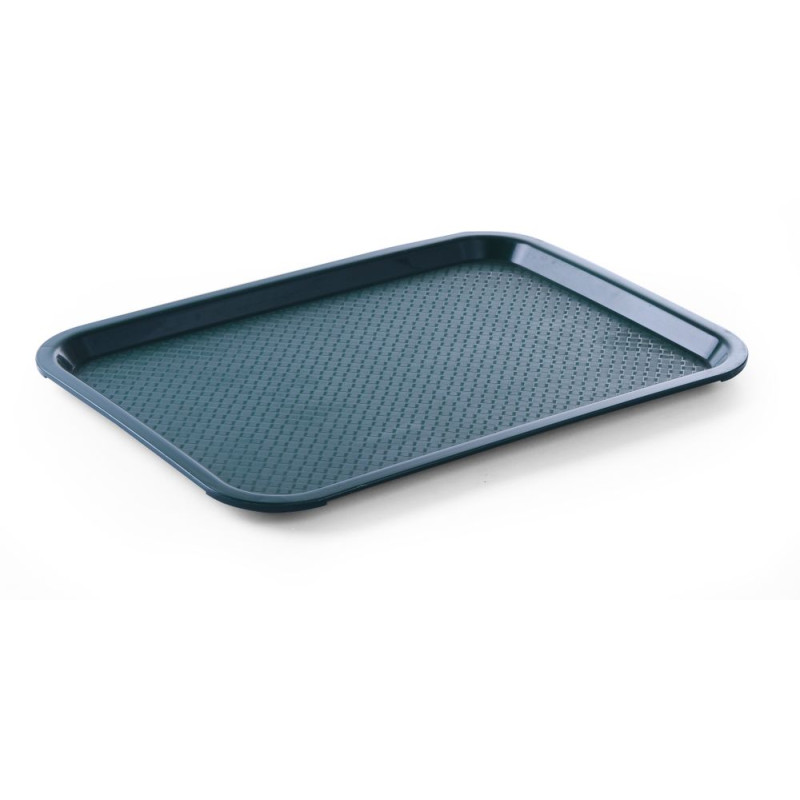 Rectangular Fast-Food Tray Green - 415 x 305 mm Rectangular Fast-Food Tray Green - 415 x 305 mm