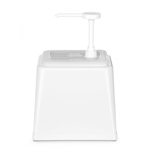 Pompos padalinys su pompa - Balta - 2,5 L - Hendi