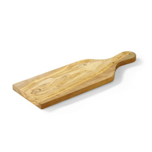 Alyvuogių medinis sūrio lėkštė - 400 x 140 mm - Hendi