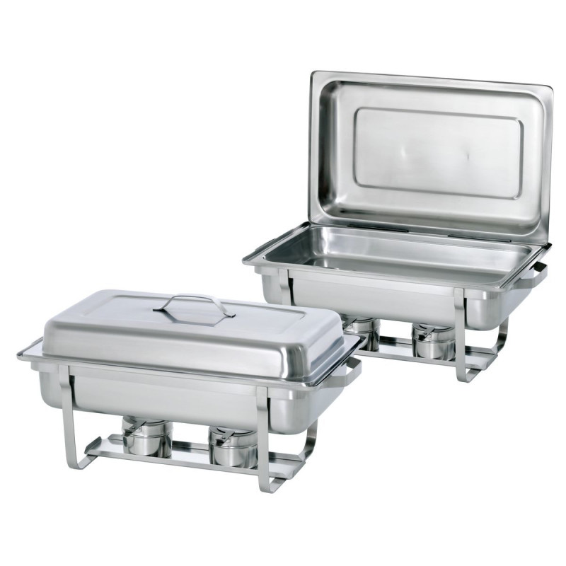 Chafing Dish 9 L - GN 1/1 - Lot de 2 Chafing Dish 9 L - GN 1/1 - Lot de 2