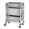 Storage trolley for Euro containers