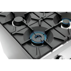 4-burner stove series 900 - Open Base from the brand Bartscher