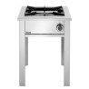 Profesionalus dujinis viryklės stalas - 1 degimo vieta - 280 mm Bartscher 1050603