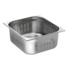 Gastronormos lizdas GN 2/3 su skylėmis - P 150 mm