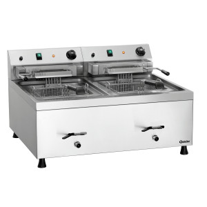 Friteuzė 12L-20 Bartscher | Profesionalus nerūdijančio plieno friteuzė