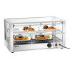 Vitrina šildoma Bartscher 6200 2EK - Temperatūros palaikymas iki 90°C