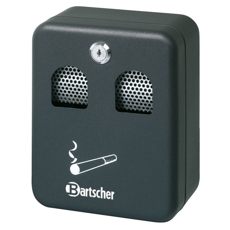 Black wall-mounted ashtray Bartscher 860000 | Professional use Black wall-mounted ashtray Bartscher 860000 | Professional use