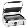 Grill contact Panini 1G Bartscher - Plaques lisses pour snacks succulents