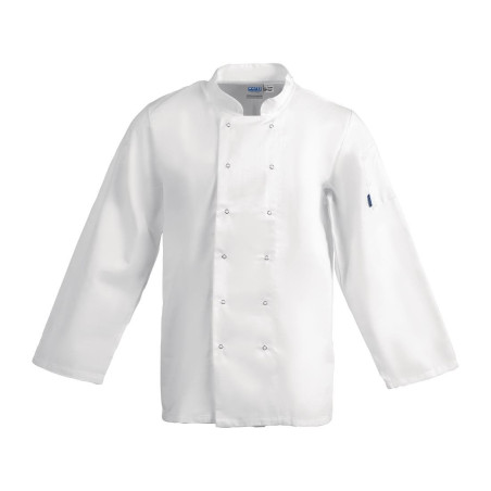 Virtuvės kombinezonas su ilgomis rankovėmis, baltas, unisex, dydis S - Whites Chefs Clothing - Fourniresto